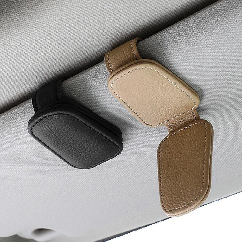 MagSnap™ Leather Sunglasses Clip