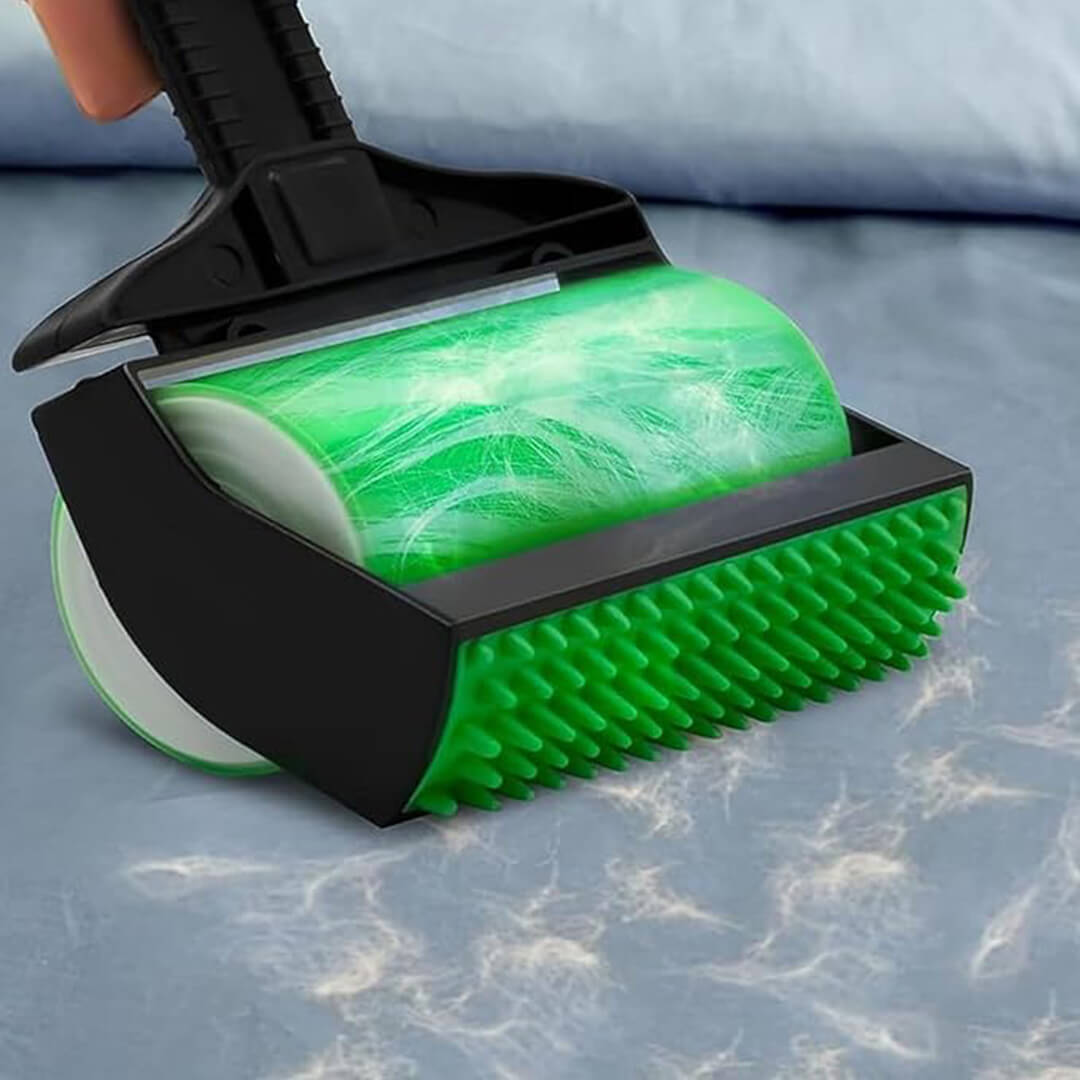 FurGone™ Magic Roller – The Ultimate Reusable Lint & Pet Hair Remover