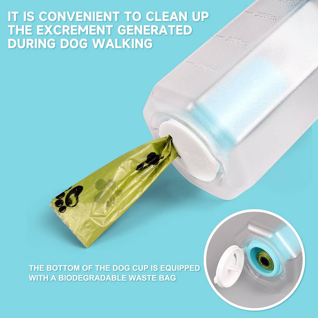 PawPal™ 3-in-1 Dog Cup for Water, Treats & Waste