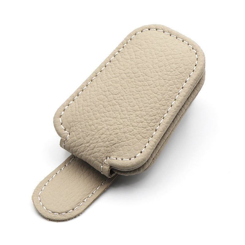 MagSnap™ Leather Sunglasses Clip