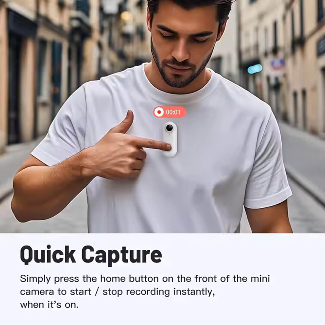 InvisiCam™ 1080P Body Camera