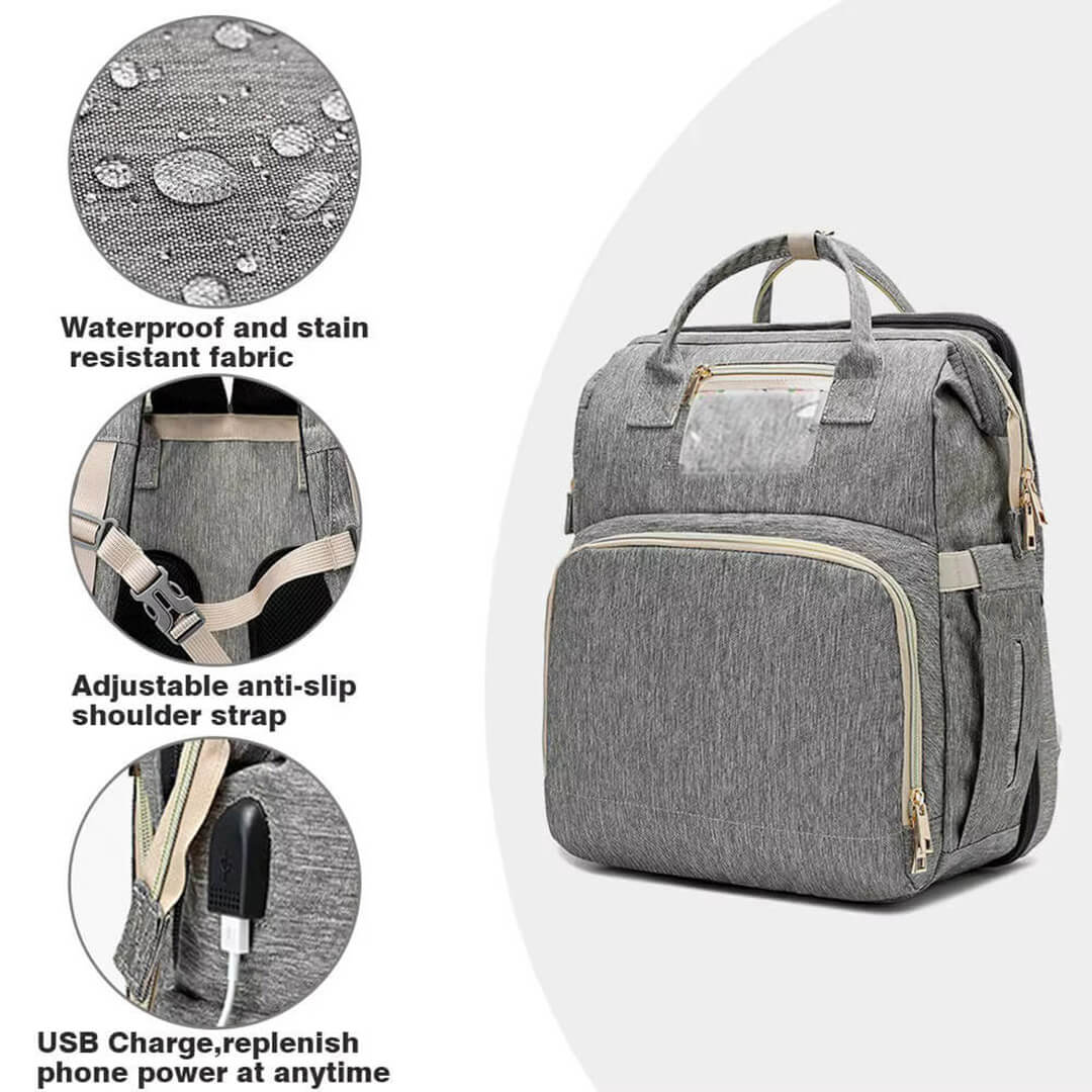 NapSack™ – Diaper Bag and Napping Station In One