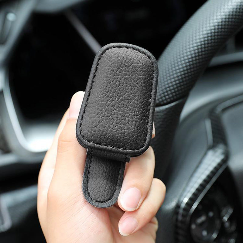 MagSnap™ Leather Sunglasses Clip