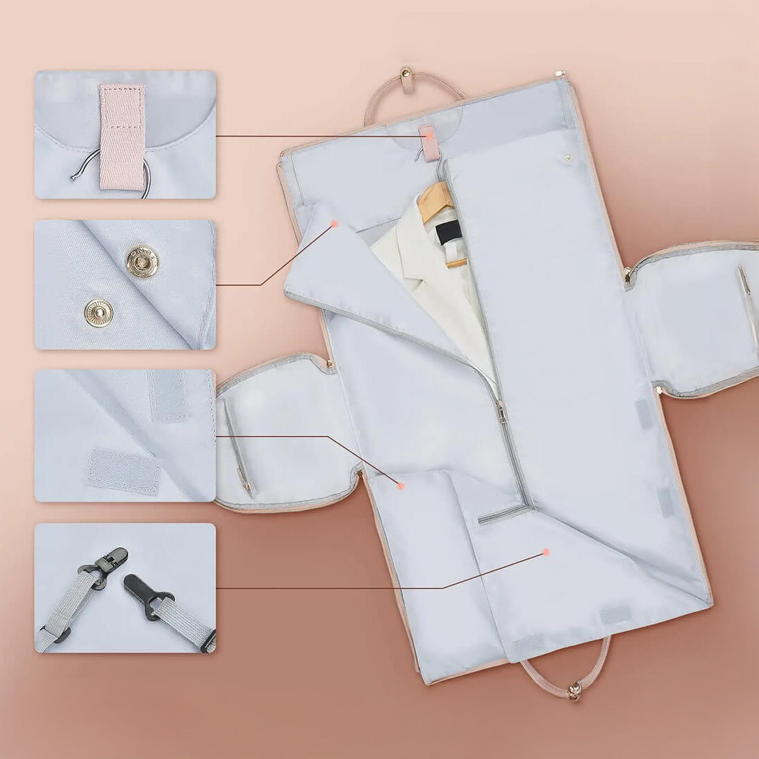 VoyageHer™ - All In One Folding Duffle
