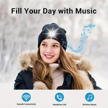 Beamie™ Bluetooth Beanie with Built-In Light