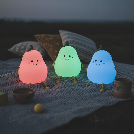 SquishAPear™ Pear Silicone Night Light