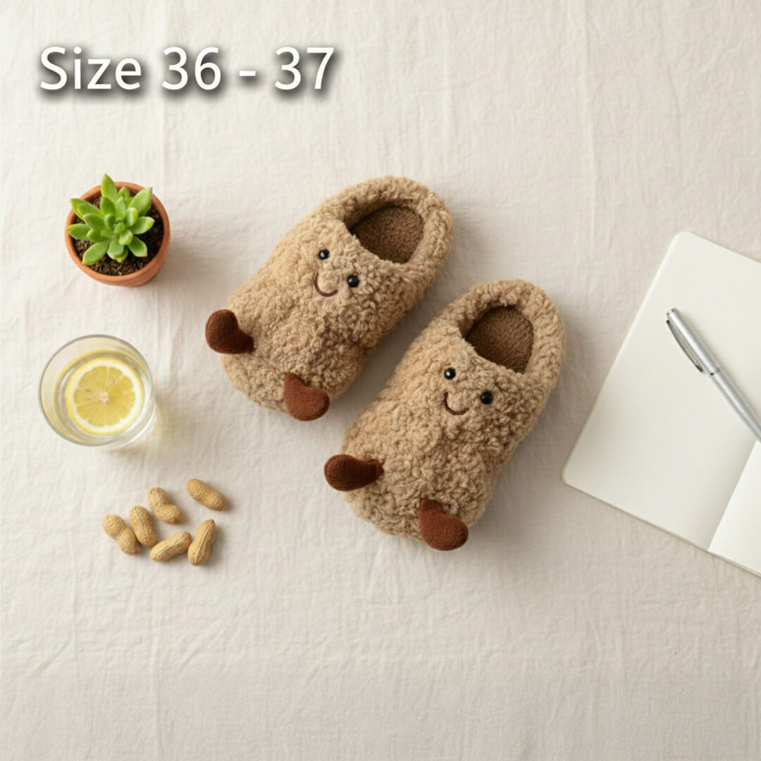 PeaNuzz™ Peanut Slippers
