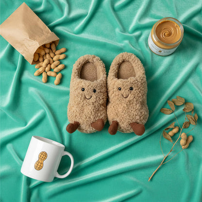 PeaNuzz™ Peanut Slippers