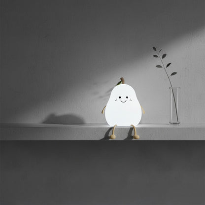 SquishAPear™ Pear Silicone Night Light