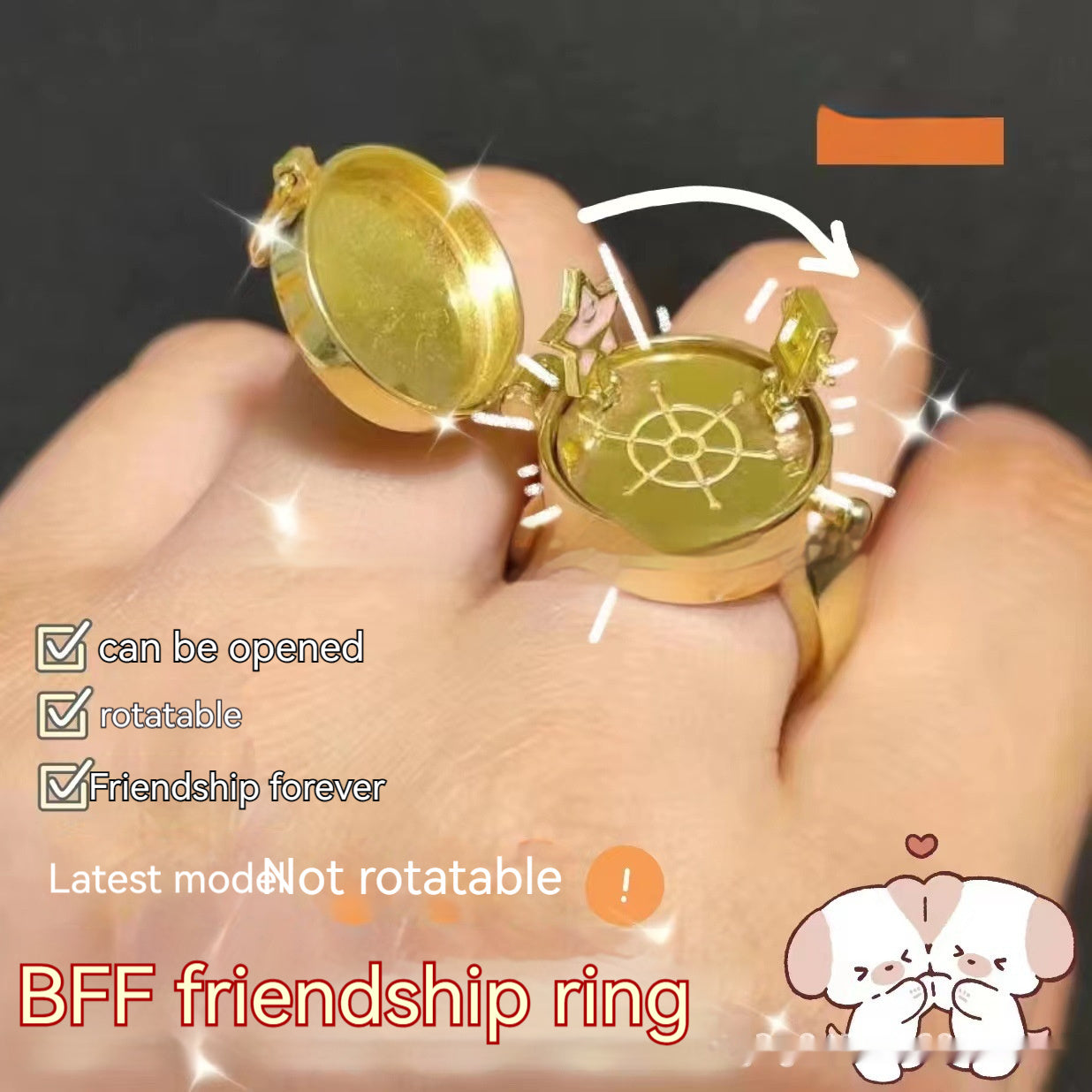 SpinPop™ BFF Spin Rings