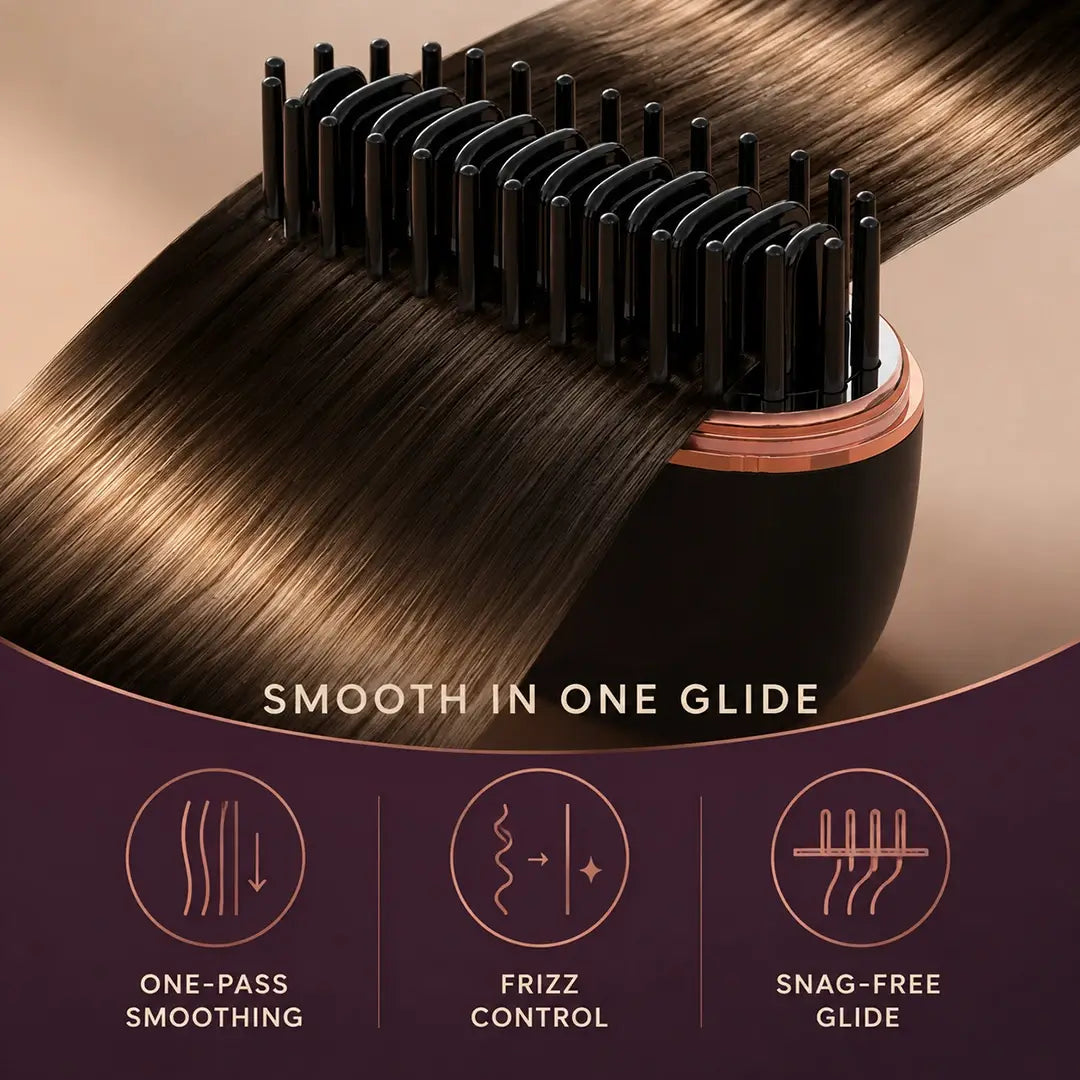 GlideGlow Straightening Comb