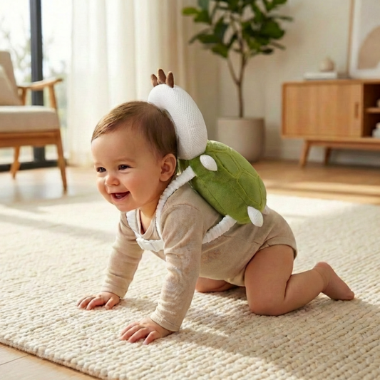 🐢 BumpGuard Baby Backpack