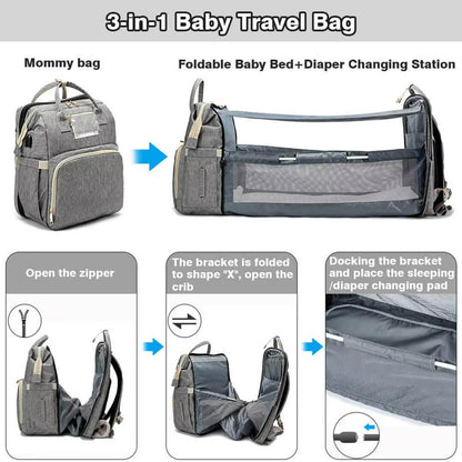 NapSack™ – Diaper Bag and Napping Station In One