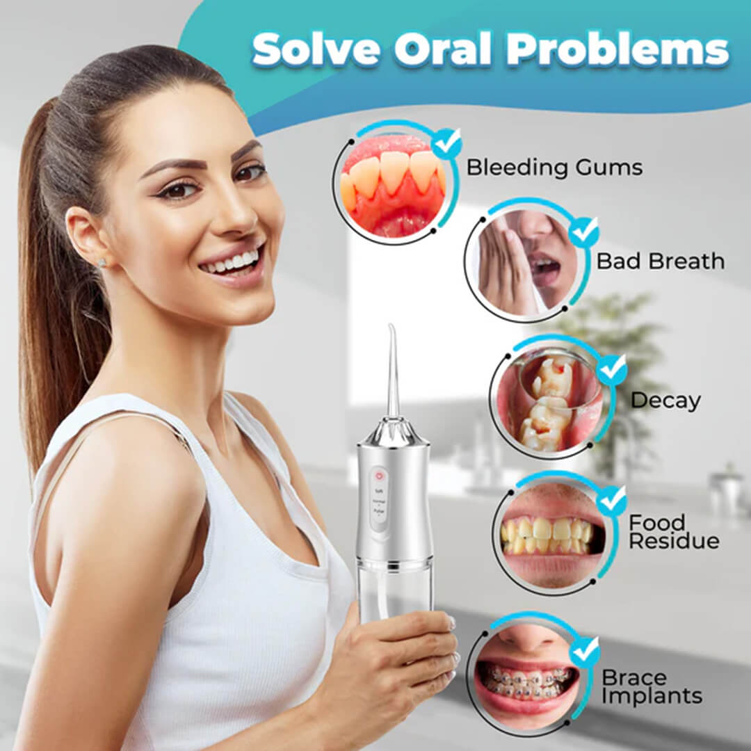 AquaOra™ - Cordless Water Flosser