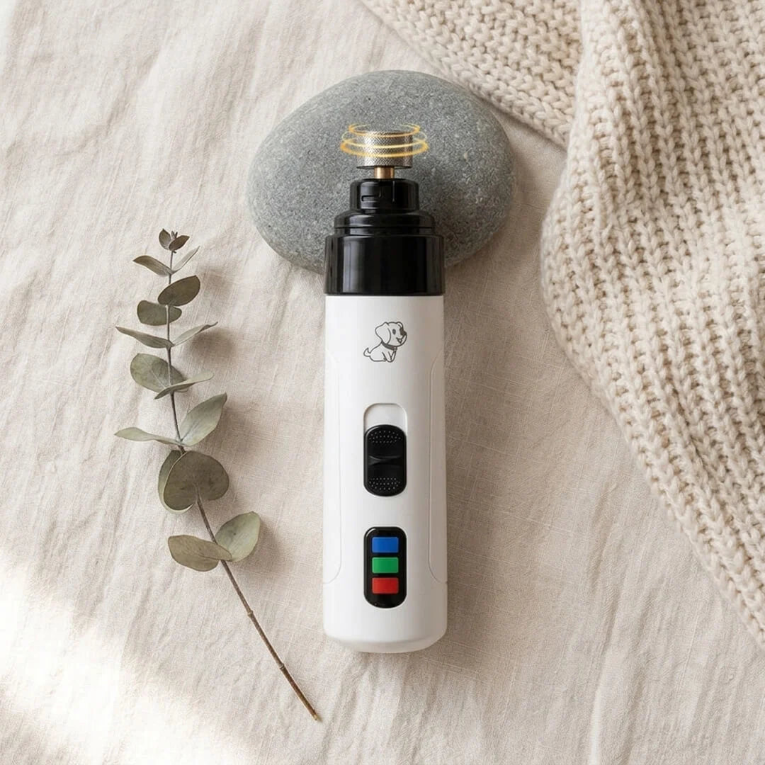 PawCalm™ Silent Dog Nail Grinder