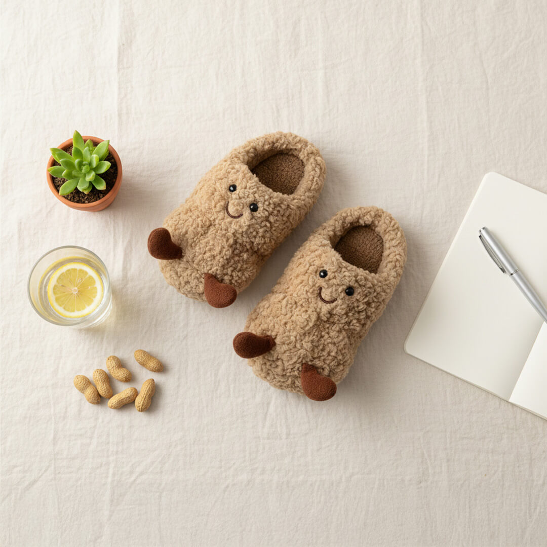 PeaNuzz™ Peanut Slippers