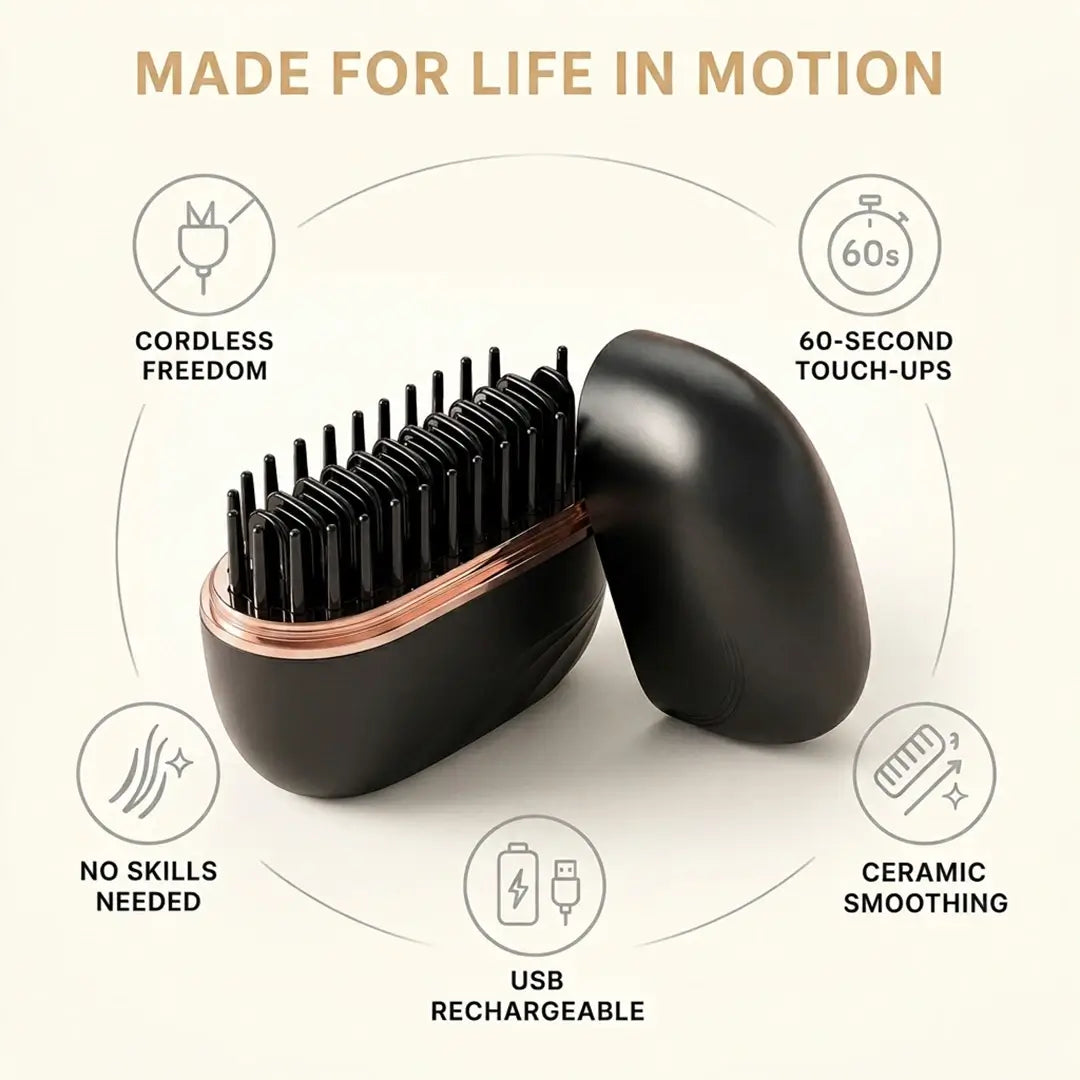 GlideGlow Straightening Comb