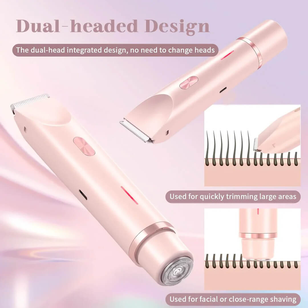 BareNaked™ – Painless Bikini Trimmer & Body Shaver