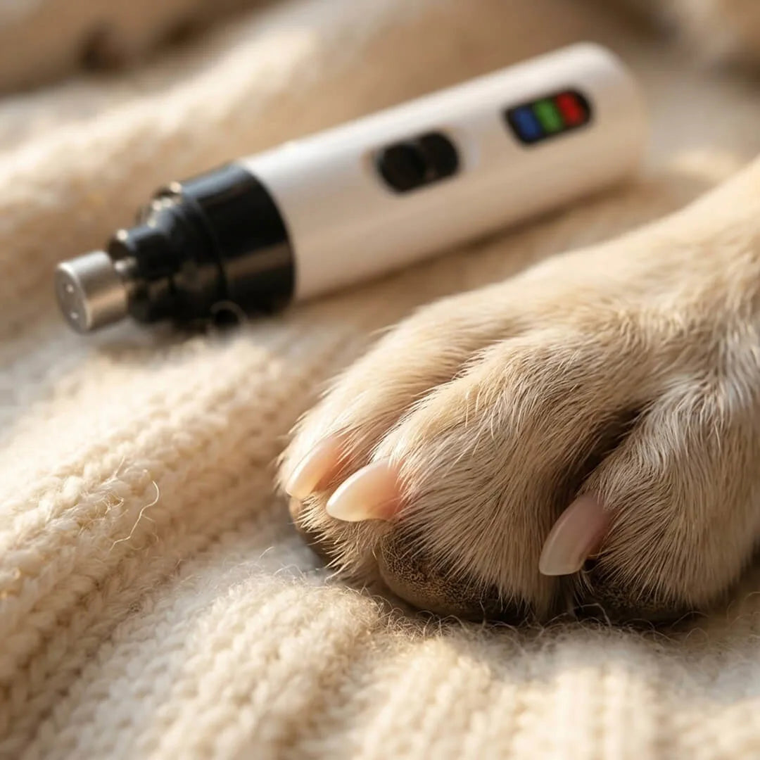 PawCalm™ Silent Dog Nail Grinder