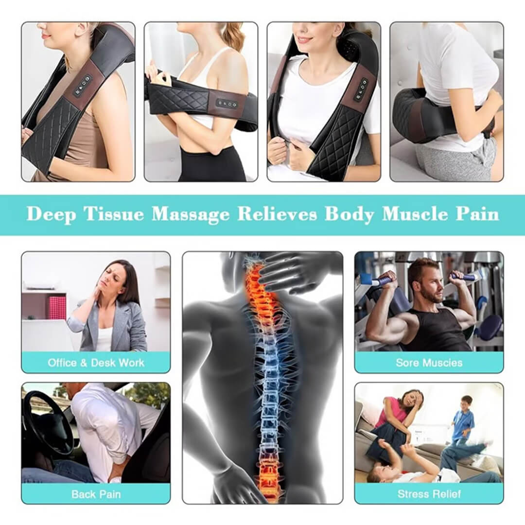 ShiasséBliss™ - Neck and Shoulder Massager