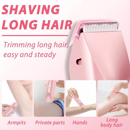 BareNaked™ – Painless Bikini Trimmer & Body Shaver