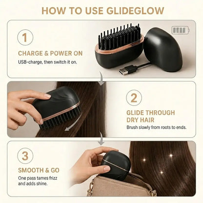 GlideGlow Straightening Comb