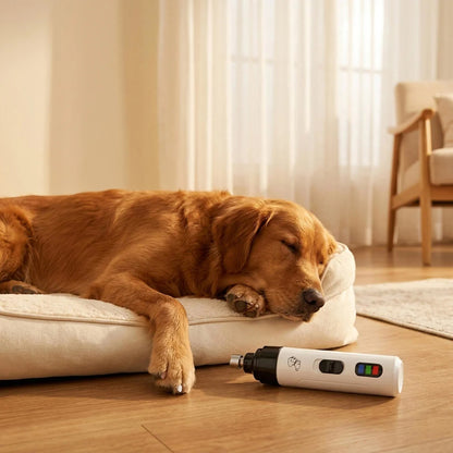 PawCalm™ Silent Dog Nail Grinder