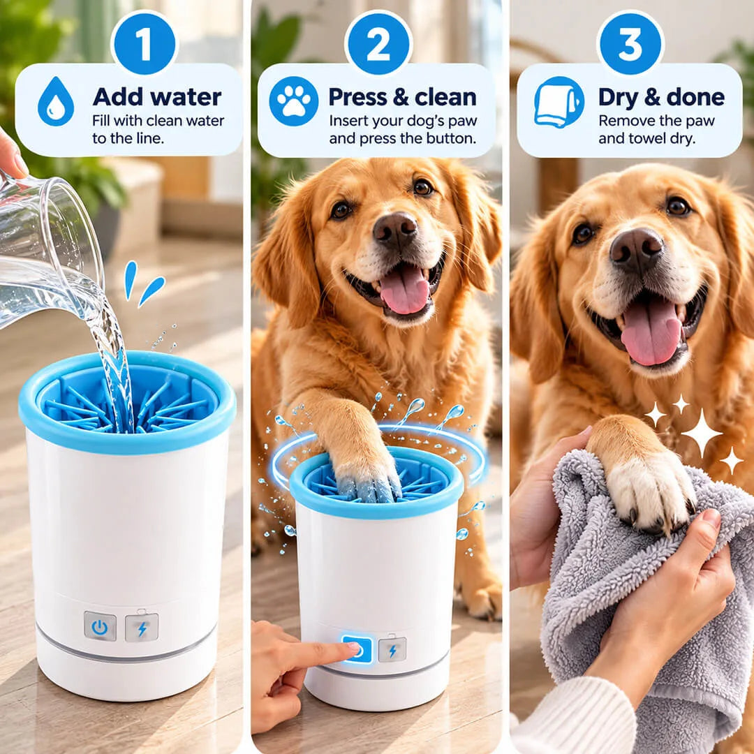 PawHalo Automatic Paw Cleaner
