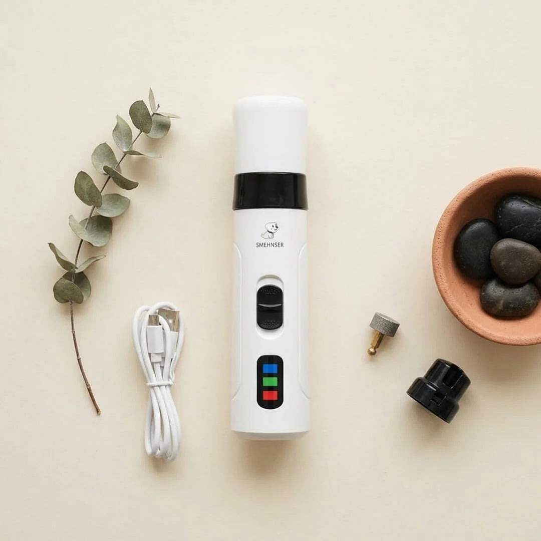 PawCalm™ Silent Dog Nail Grinder